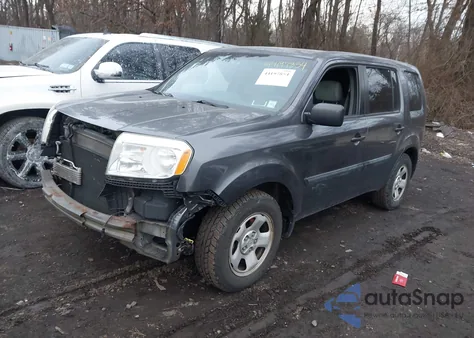 2015 Honda Pilot Lx z USA, uszkodzony, nr VIN 5FNYF4H29FB010213